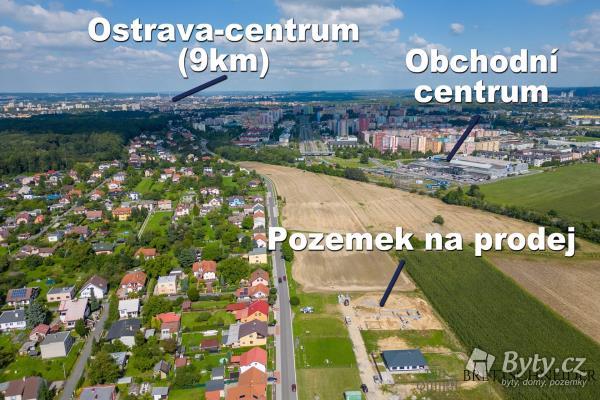 Stavební parcela na prodej, 964m<sup>2</sup>, Ostrava, Junácká
