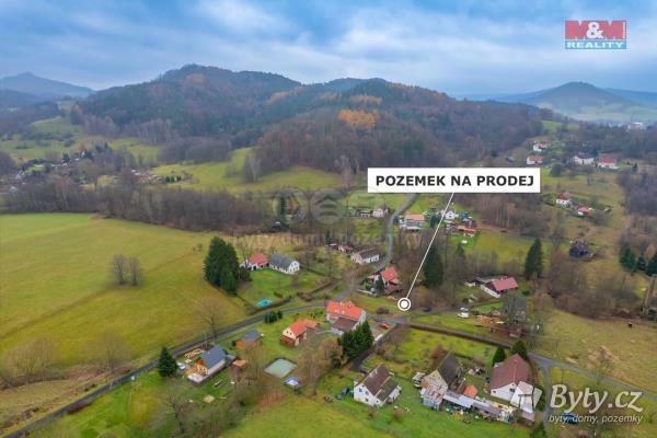 Stavební pozemek na prodej, 2242m<sup>2</sup>, Česká Kamenice, Pekelský Důl