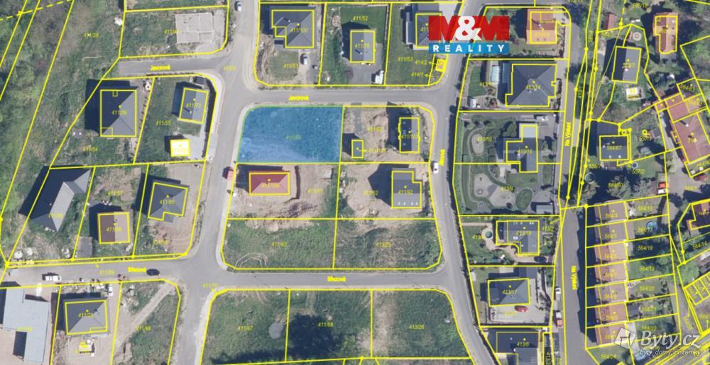 Prodej pozemku 823 m², Javorová · Mstišov · Dubí