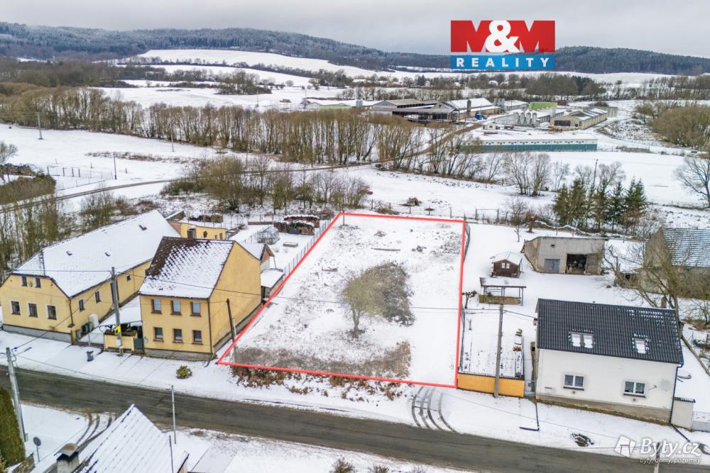 Prodej pozemku 1497 m², Mutěnín