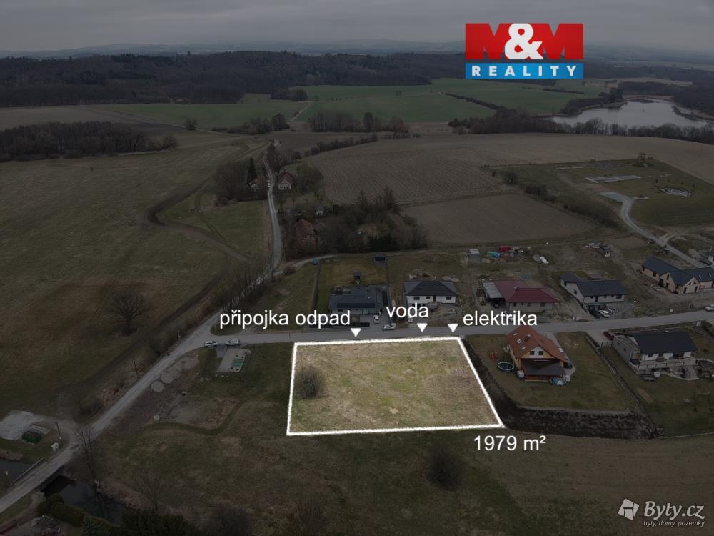 Prodej pozemku 1979 m², Semechnice