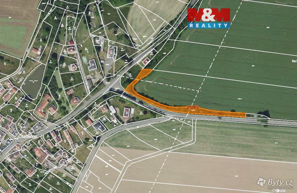 Prodej pozemku 2210 m², Chabeřice