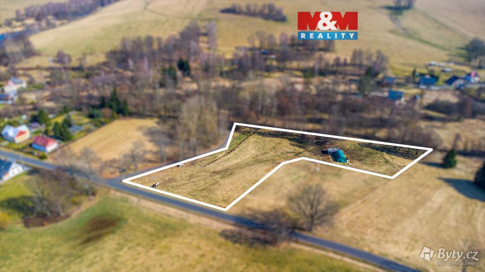Prodej pozemku 9084 m², Severní · Lobendava