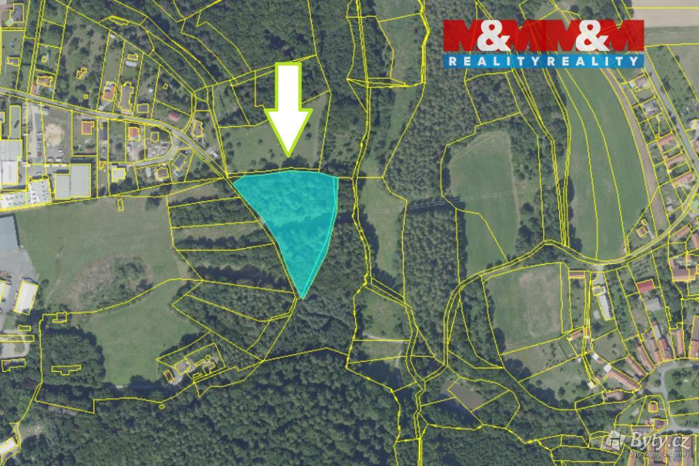 Prodej pozemku 10316 m², Svatbín · Kostelec nad Černými lesy