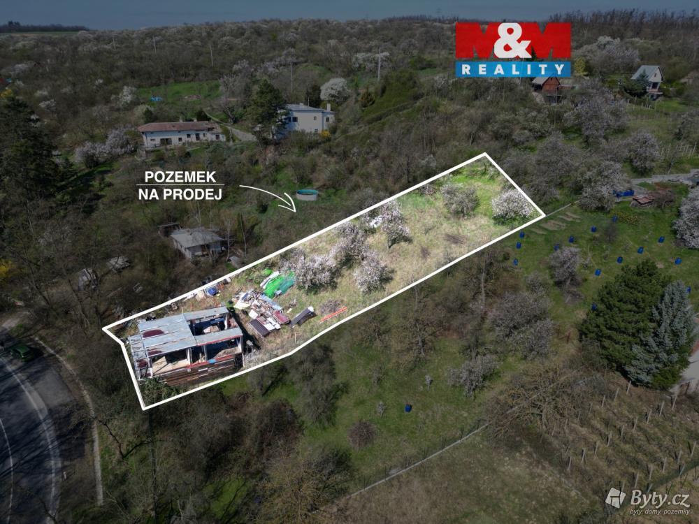 Prodej pozemku 1635 m², Želešice · Brno-venkov