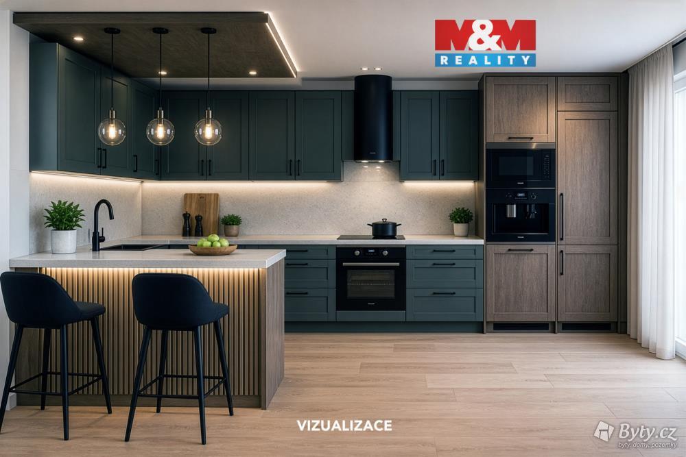 Prodej bytu 3+kk 76 m², Hasova · Modřany