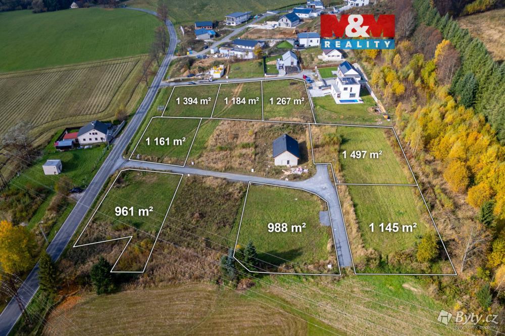 Prodej pozemku 1161 m², Jeseník