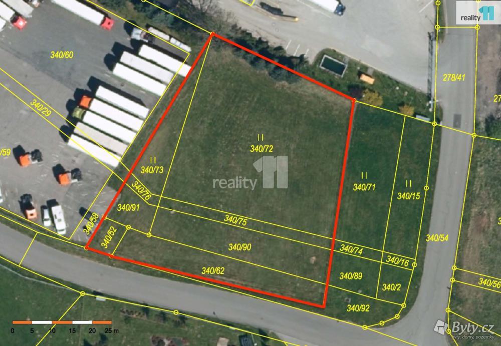 Prodej pozemku 2833 m², Jiřice u Humpolce · Jiřice