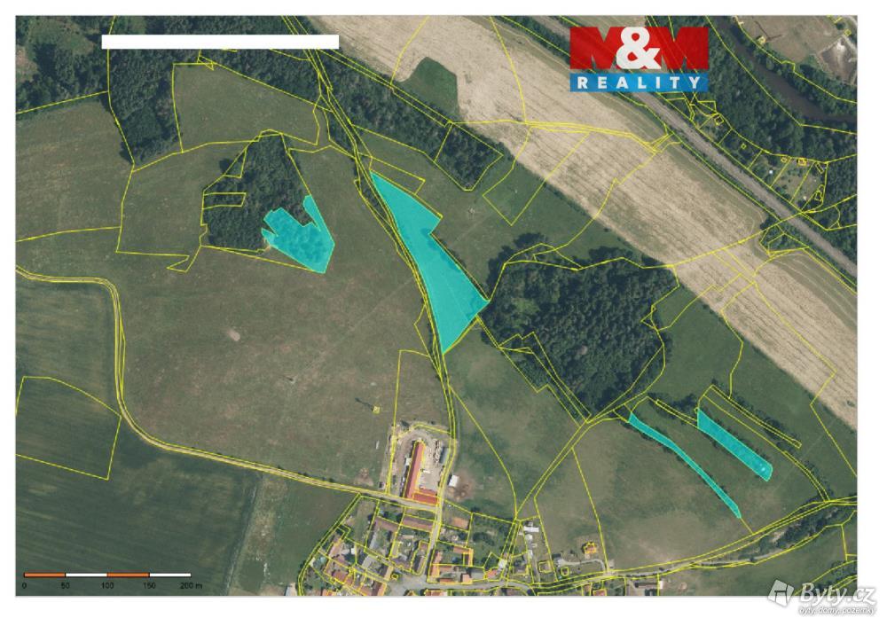 Prodej pozemku 15633 m², Vrbice u Stříbra · Kladruby
