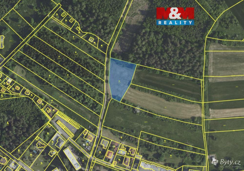 Prodej pozemku 3090 m², Velké Popovice