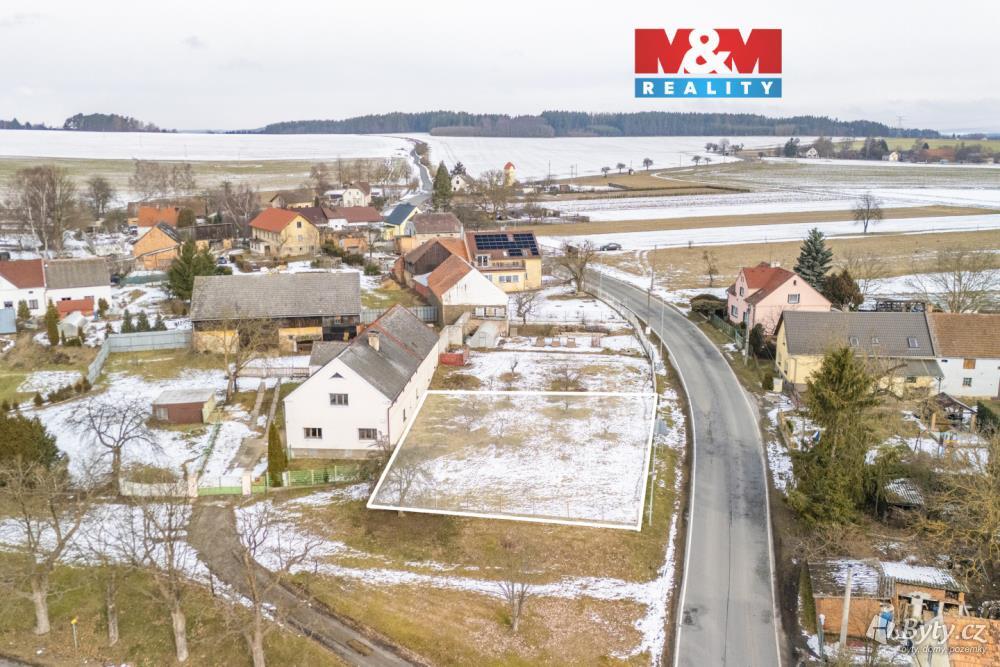 Prodej pozemku 617 m², Horní Kozolupy