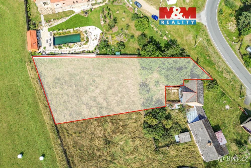 Prodej pozemku 1594 m², Domaslav · Lestkov