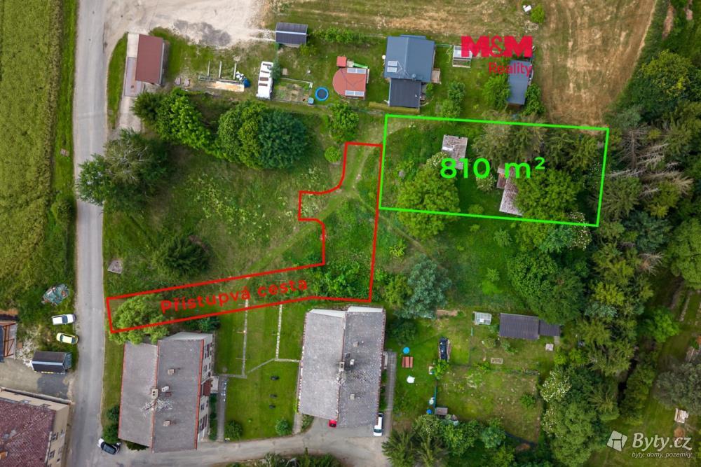 Prodej pozemku 810 m², Hrabišín