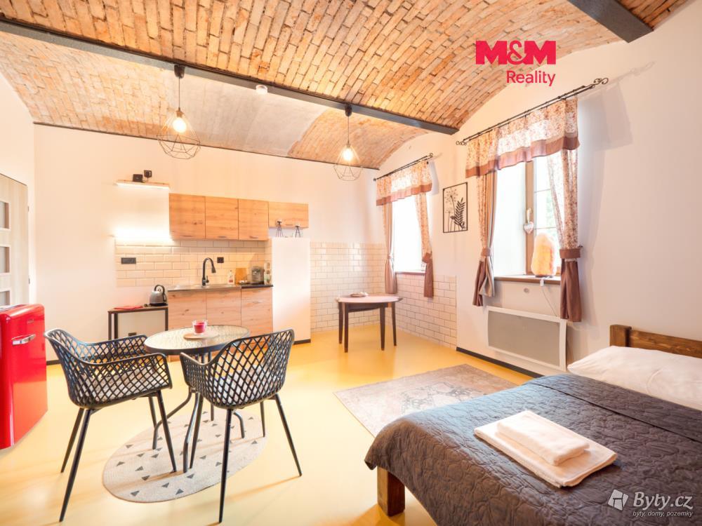 Pronájem bytu 1+kk 34 m², Drchkov · Dřínov