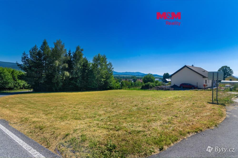 Prodej pozemku 1229 m², Hajniště pod Smrkem · Nové Město pod Smrkem