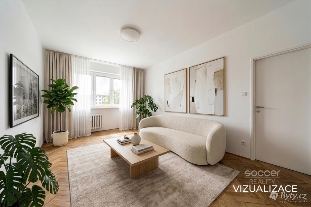 Prodej bytu 2+1 59 m², Murmanská · Vršovice