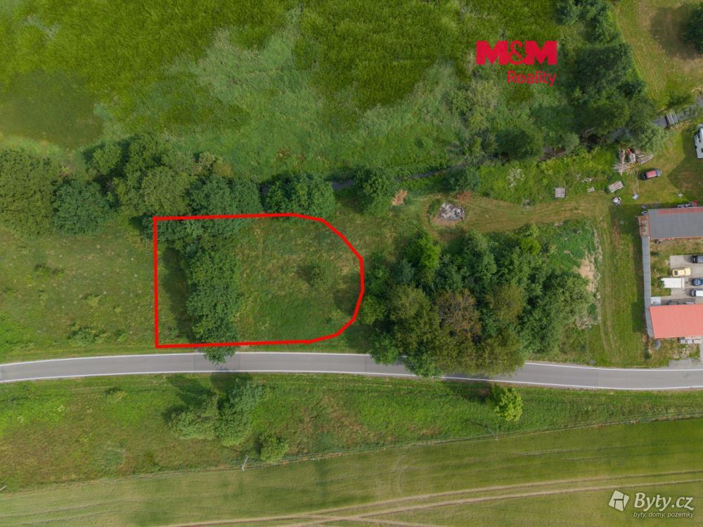 Prodej pozemku 975 m², Slatina u Františkových Lázní · Františkovy Lázně