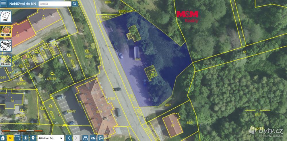 Prodej pozemku 1782 m², Nechvalice