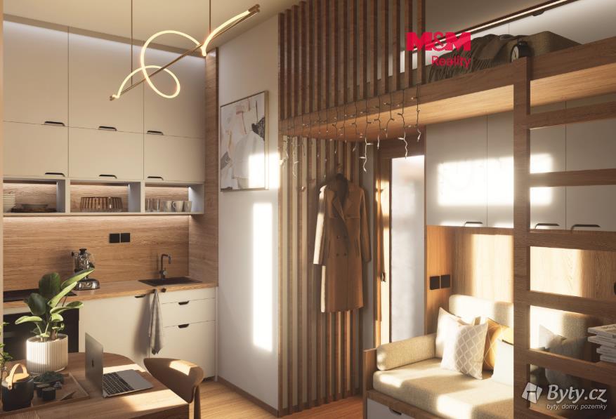 Prodej bytu 2+kk 44 m², Grafická · Smíchov