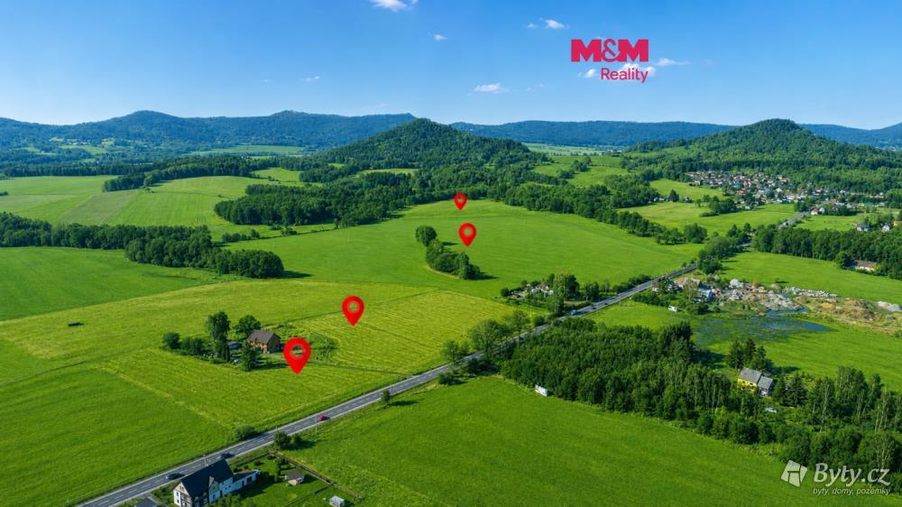 Prodej pozemku 8302 m², Častolovice u České Lípy · Česká Lípa