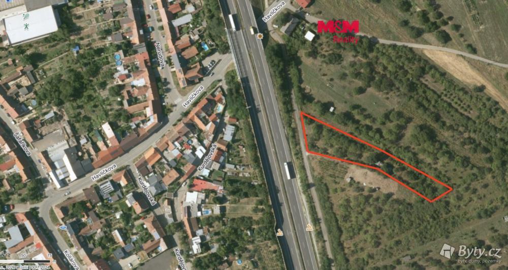 Prodej pozemku 2173 m², Hustopeče