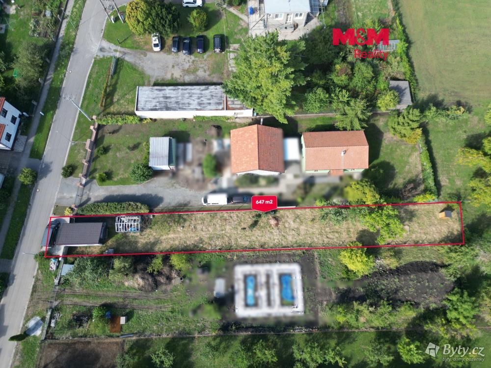 Prodej pozemku 647 m², Němčice nad Hanou · okres Prostějov